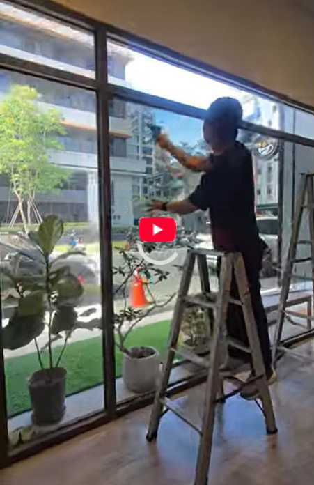 住家大樓隔熱紙施工