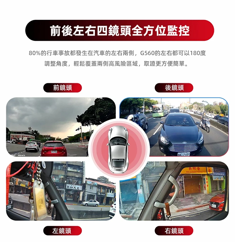 G560 四鏡頭 WIFI