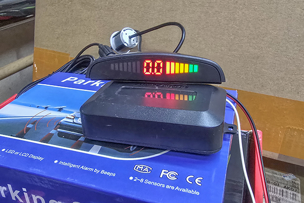 月牙型距離顯示